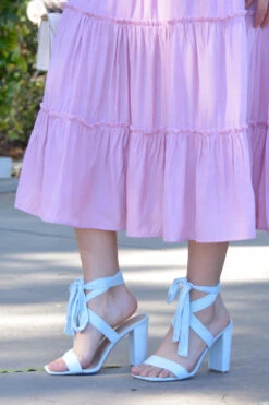 Eliana Sky Blue Lace Up Heel -Women Dresses Store 000DF1DF 076C 42FB B224 52DEEB42AEDB