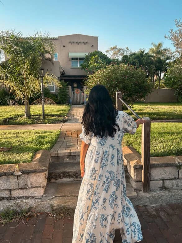 Lula Blue Paisley Tiered Dress 4 Lula Blue Paisley Tiered Dress - Image 2