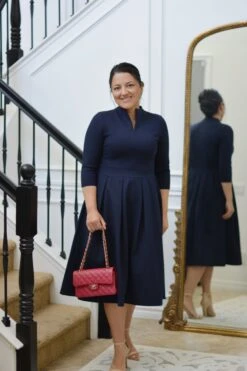 Santorini Navy Blue Dress -Women Dresses Store 050EDD43 F004 4C90 85BB 809C5C40B253