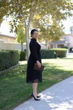 Versailles Black Tulle Dot Dress -Women Dresses Store 06C4E691 F0F0 4DC5 97FE 4A0BC41C09FD