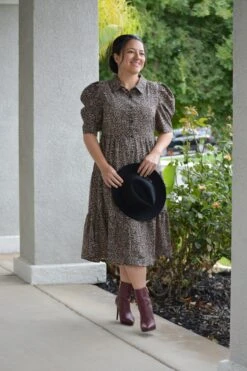 Sammy Leopard Dress -Women Dresses Store 0ACA1959 2BC9 407A B73A 3938A0C221D7