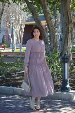 Rhodes Mauve Maxi Dress -Women Dresses Store 0DE01A7F 9C58 41F3 B02E 6EB51A9E6FDD
