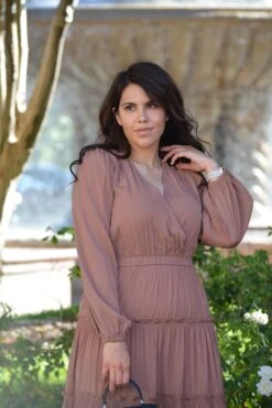 Athena Taupe Dress -Women Dresses Store 0E531EF8 7739 4670 86BB 8E1C85683550