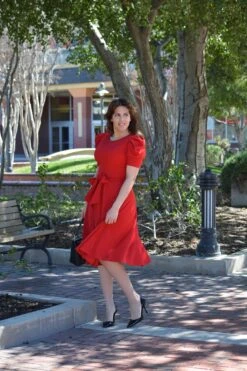 Stacy Red Dress -Women Dresses Store 0EB5653D C8A6 4DB1 9F44 412C8976C772