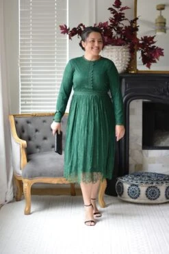 Sydney Emerald Green Lace Dress -Women Dresses Store 0F1DB018 EA82 4896 BD51 7621BD6AA6F3