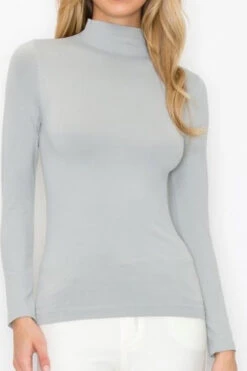 Rae Mockneck Seamless Top - 4 COLORS -Women Dresses Store 1859E54C 335A 41A0 AE72 705C0083D34A f7af3933 e5b4 485c a3b1 545199e666cd