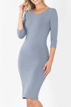 Itzel Blue Gray Dress -Women Dresses Store 1B77382D 7ADE 47D4 A1BC 6C1AA46BDA1C ee3970c3 4af6 44c2 8eab 817626194506
