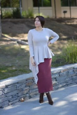 Dress It Up Ribbed Pencil Skirt -Women Dresses Store 1BE067AF 438A 44D2 9AA2 A2DD3C76A5BC