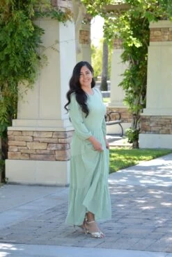 Marbella Sage Maxi Dress -Women Dresses Store 20217C88 6D1A 4BF0 A0B3 D7E2667AF0B4