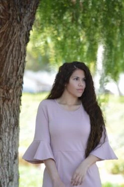 Lucca Pink Bellsleeve Dress 12 Lucca Pink Bellsleeve Dress -Women Dresses Store 2C246B8F 6AB2 40E4 8750 8B24FD7F0531