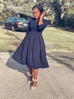 Santorini Navy Blue Dress -Women Dresses Store 31B8A451 0610 4475 8D10 AE0B413B43F0