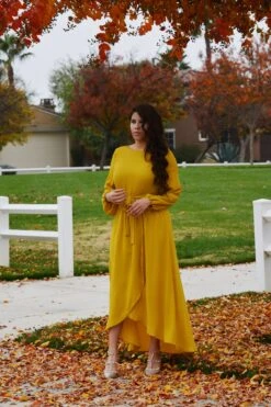 Paris Mustard Yellow Maxi Dress -Women Dresses Store 31E185CC EE61 412A B44C D8BE2D71354B