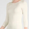 Chelsea 3/4 Sleeve Ivory Seamless Top -Women Dresses Store 363C6B74 DF81 4E0B 95F8 65604A7FF82D