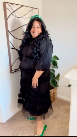 Vienna Black Tulle Dress -Women Dresses Store 3642304A ED9A 4E58 B0EB 61D7B550B38E