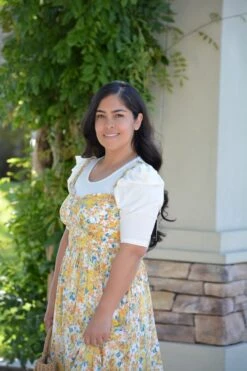 Tabitha Yellow Floral Jumper -Women Dresses Store 3A0ADC84 EA69 4541 85BE CC9142030C09