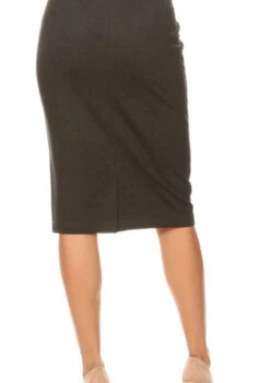 Mercy Ash Gray Pencil Skirt -Women Dresses Store 3D07238D F5E6 4987 867F 298A399ED85C