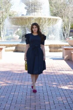 Stacy Navy Dress -Women Dresses Store 3F16B15D 5A63 4FFA AFA6 D5187A3E47EC