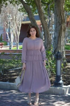 Rhodes Mauve Maxi Dress -Women Dresses Store 49B44B40 7BE3 49FB BCED 3B177D5511F7