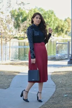 Cyprus Faux Leather Black Top - Pink Label -Women Dresses Store 4B806BC5 7A15 4ECE 8A4C A92B3386B351 ff65e72b fc10 4a0e afde 2c8740494f69