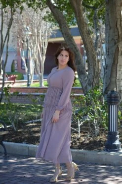 Rhodes Mauve Maxi Dress -Women Dresses Store 4C6F0356 9129 4141 973D E2D4122466E1