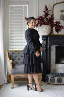 Prague Black Tulle Dress -Women Dresses Store 4E824A42 700C 4AC6 BF42 A976079F1B19