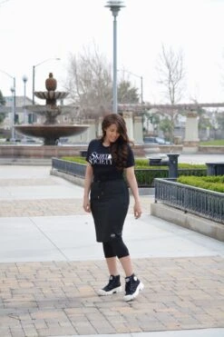 Pisa Black Athletic Skirt (capri Leggings) -Women Dresses Store 4F0DB344 3765 4032 938B 4424353AF1B3