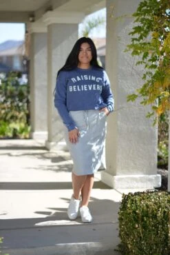 Aubrey Heathergray Sweatskirt -Women Dresses Store 53EE0618 50F9 4CE8 9DAB 7159BD571BCA