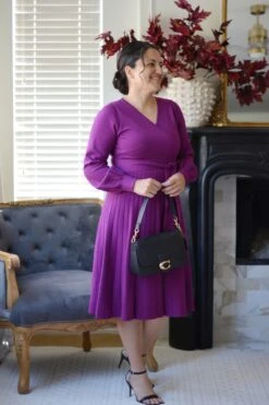 Chantal Magenta Knit Dress -Women Dresses Store 596404C8 C135 456E 8960 4D33A62D96F5