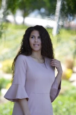 Lucca Pink Bellsleeve Dress 11 Lucca Pink Bellsleeve Dress -Women Dresses Store 5D4580F1 FE1B 4C30 9EEB F714E82B0309