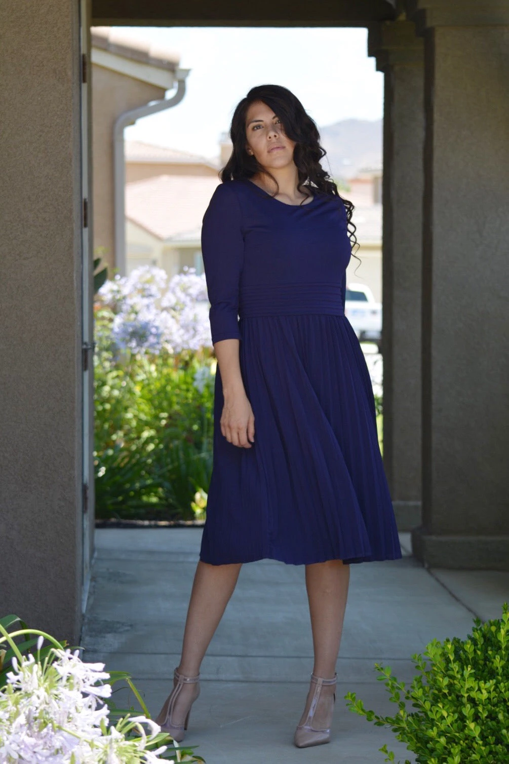 Marseille Violet Dress 9 Marseille Violet Dress - Image 7