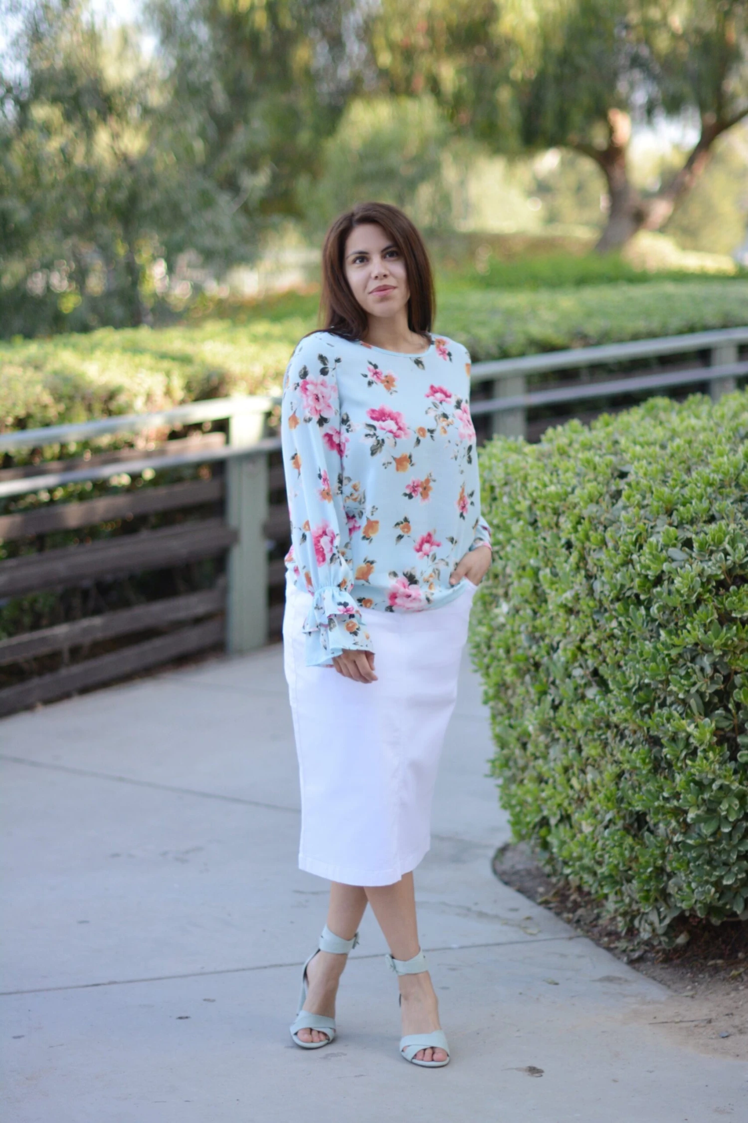 Brenda White Denim Skirt 14 Brenda White Denim Skirt - Image 12