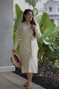 Eunice Ivory Sweater Dress -Women Dresses Store 5FA9B838 F308 4521 B687 E9BC084A88A8