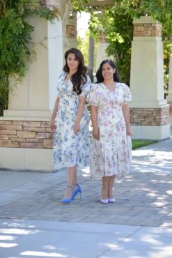 Viola Pink Floral Dress -Women Dresses Store 5FE594ED F1F0 4B1F B323 9E6FF13B76A6