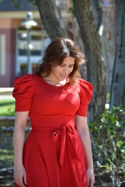 Stacy Red Dress -Women Dresses Store 62123F24 FAA7 4F81 93C6 70B99FACF674