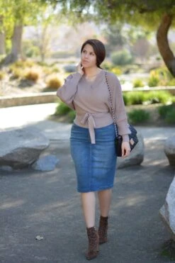 Justine Denim Skirt (sewed Hem) -Women Dresses Store 645779EF D61F 4BE6 AC28 55A7CBC9003C