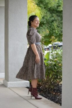 Sammy Leopard Dress -Women Dresses Store 6D626D97 9A8B 4A04 AB4E 5BEA2862F375