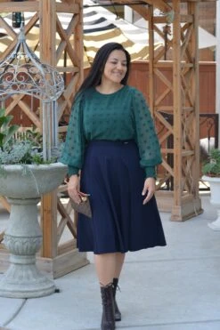 Jay Navy Skirt -Women Dresses Store 6E4331B1 5837 4D8D B633 720598B674DB