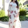 Marbella Ivory Rose Maxi Dress -Women Dresses Store 73C9E2E8 76C9 4A0E 9095 157AED78F6B6