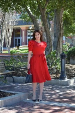 Stacy Red Dress -Women Dresses Store 7917B0AD 59EB 4115 9FA4 3DE95C124A44