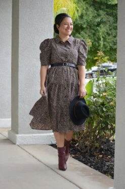 Sammy Leopard Dress -Women Dresses Store 7DED4B01 36F6 4B9F 8B31 D7F5D5155B0C