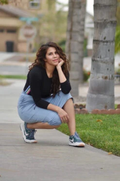 Palermo Light Blue Athletic Skirt (hidden Leggings)