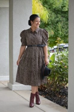 Sammy Leopard Dress -Women Dresses Store 7F617B5B 825C 48B7 9398 8CDF4390BE03