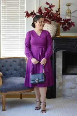 Chantal Magenta Knit Dress -Women Dresses Store 85CC15D9 F699 4038 AABD E931A9B7F915