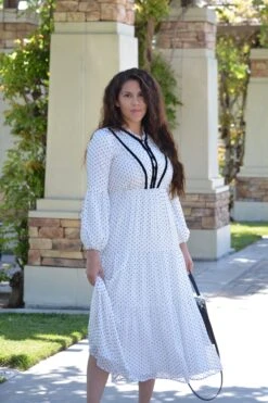 Rome White Embroidered Dress -Women Dresses Store 877AE925 C5C9 4EB7 A23D ACE3224D7BBD