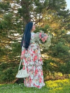 Sicily Ruffled Floral Skirt -Women Dresses Store 8E050A80 3155 422B BCA1 1E0B032E9F25