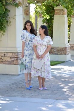 Viola Pink Floral Dress -Women Dresses Store 8F9F90A5 738B 46E2 9FD8 8D651BA36EE0