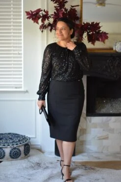 Antolia Black Pencil Skirt -Women Dresses Store 9771D3E1 787F 4797 886E A0991118CF9F