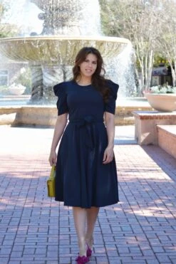 Stacy Navy Dress -Women Dresses Store A30DE339 9532 4512 93DD A12FAB6FB1A7