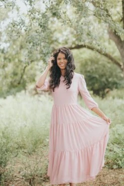 Marbella Pink Maxi Dress -Women Dresses Store A38E0242 97B6 4A60 8F50 C5253624890C