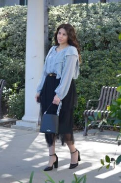 Katheryn Black Tulle Skirt -Women Dresses Store A4551363 55BD 49CB A4F4 3AF59C1FCEC6